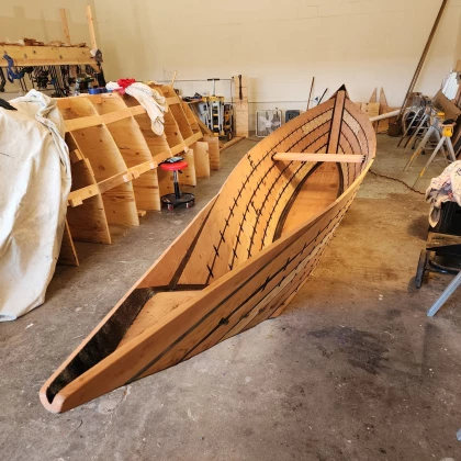 Building a Chumash Tomol with Redwood