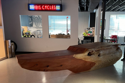 Ibis Cycles Reception Desk