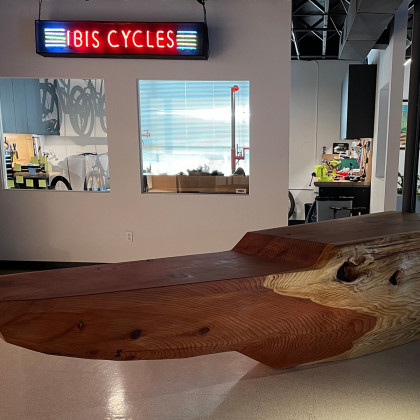 Ibis Cycles Reception Desk